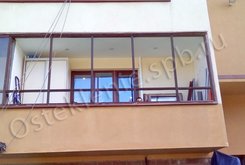 Замена холодного фасадного остекления на теплое в спб. Утепление балконов и лоджии в спб. Osteklenie.spb.ru  (8)