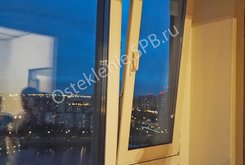 Замена холодного фасадного остекления на теплое в спб. Утепление балконов и лоджии в спб. Osteklenie.spb.ru  (32)