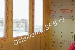 Замена холодного фасадного остекления на теплое в спб. Утепление балконов и лоджии в спб. Osteklenie.spb.ru  (3)
