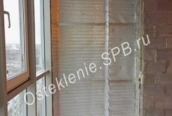 Замена холодного фасадного остекления на теплое в спб. Утепление балконов и лоджии в спб. Osteklenie.spb.ru  (30)