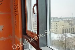  Замена хододного фасадного остекления на теплое в Спб.Утепление балконов и лоджий в Спб.Osteklenie.spb (10)