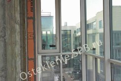 Замена холодного фасадного остекления на теплое в спб. Утепление балконов и лоджии в спб. Osteklenie.spb (78)