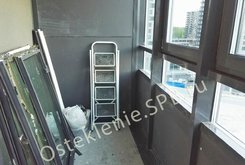 Замена хододного фасадного остекления на теплое в Спб.Утепление балконов и лоджий в Спб.Osteklenie.spb (6)