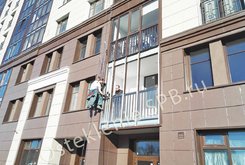 Замена хододного фасадного остекления на теплое в Спб.Утепление балконов и лоджий в Спб.Osteklenie.spb (8)