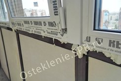  Замена хододного фасадного остекления на теплое в Спб.Утепление балконов и лоджий в Спб.Osteklenie.spb (8)