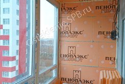 Замена холодного фасадного остекления на теплое в спб. Утепление балконов и лоджии в спб. Osteklenie.spb.ru  (18)