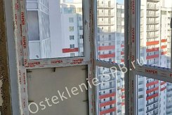 Замена холодного фасадного остекления на теплое в Спб.Утепление балконов и лоджий в Спб.Osteklenie.spb.ru  (9)
